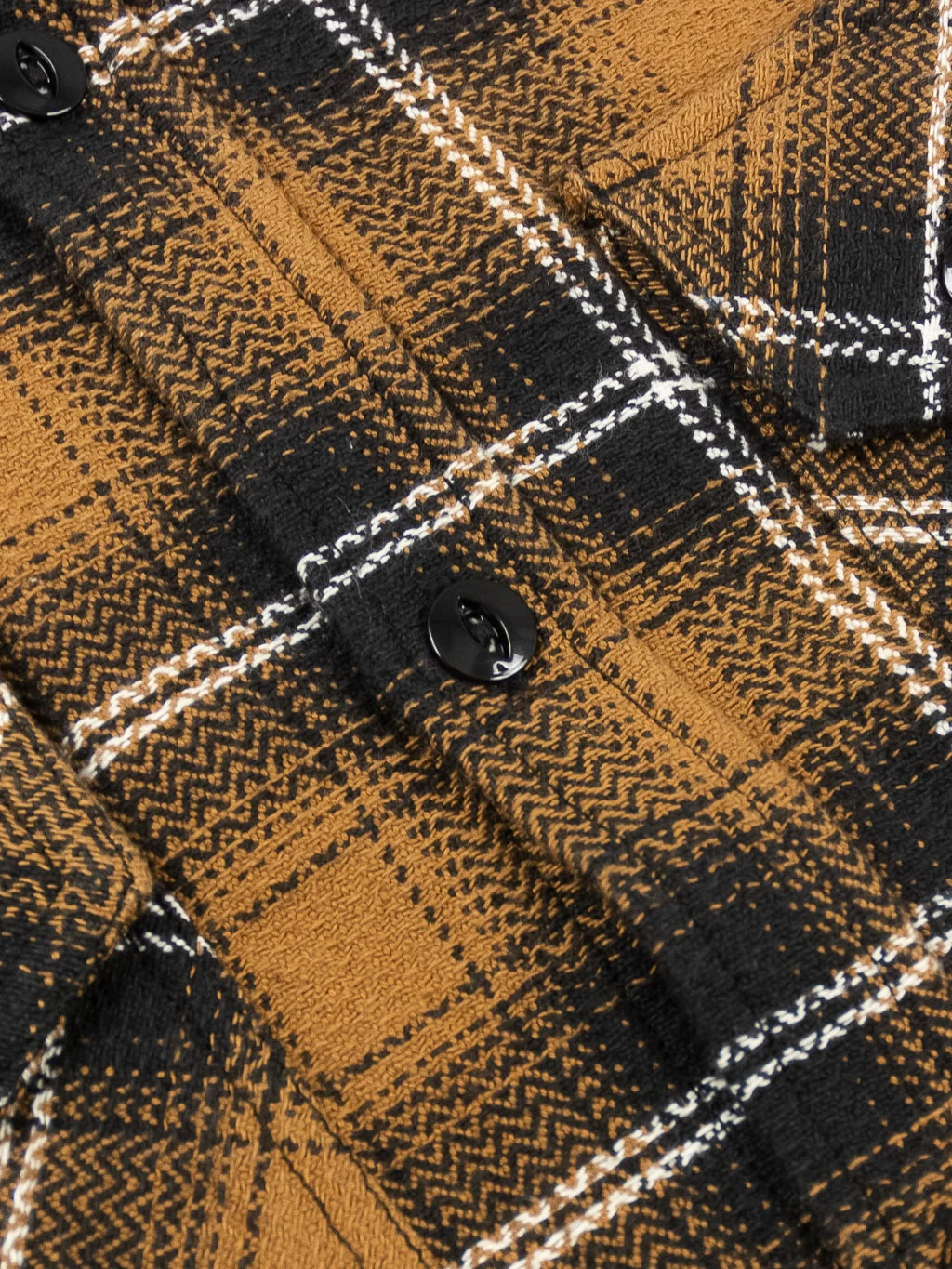 3sixteen Crosscut Flannel Sienna Check - Image 14