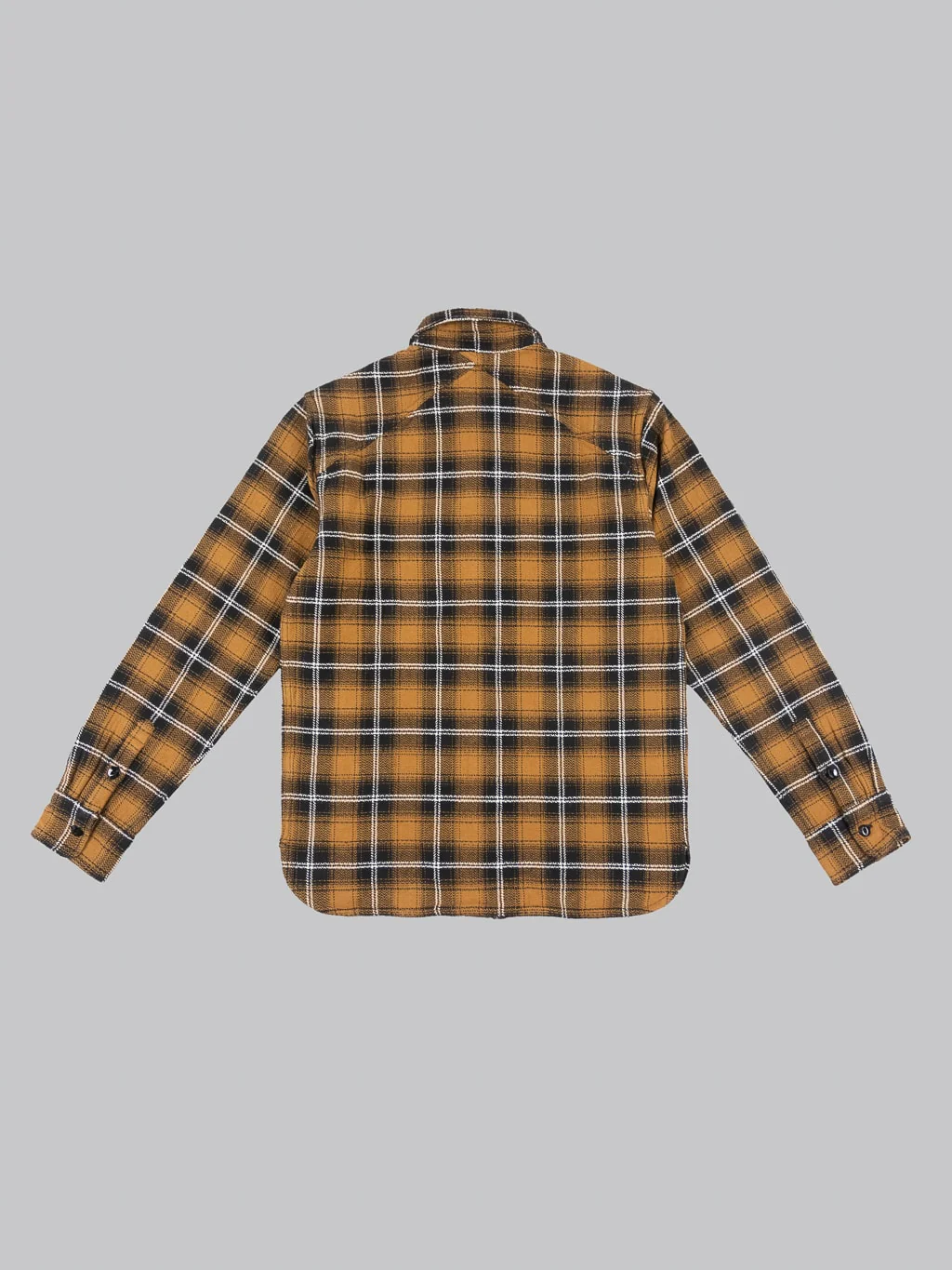 3sixteen Crosscut Flannel Sienna Check - Image 8