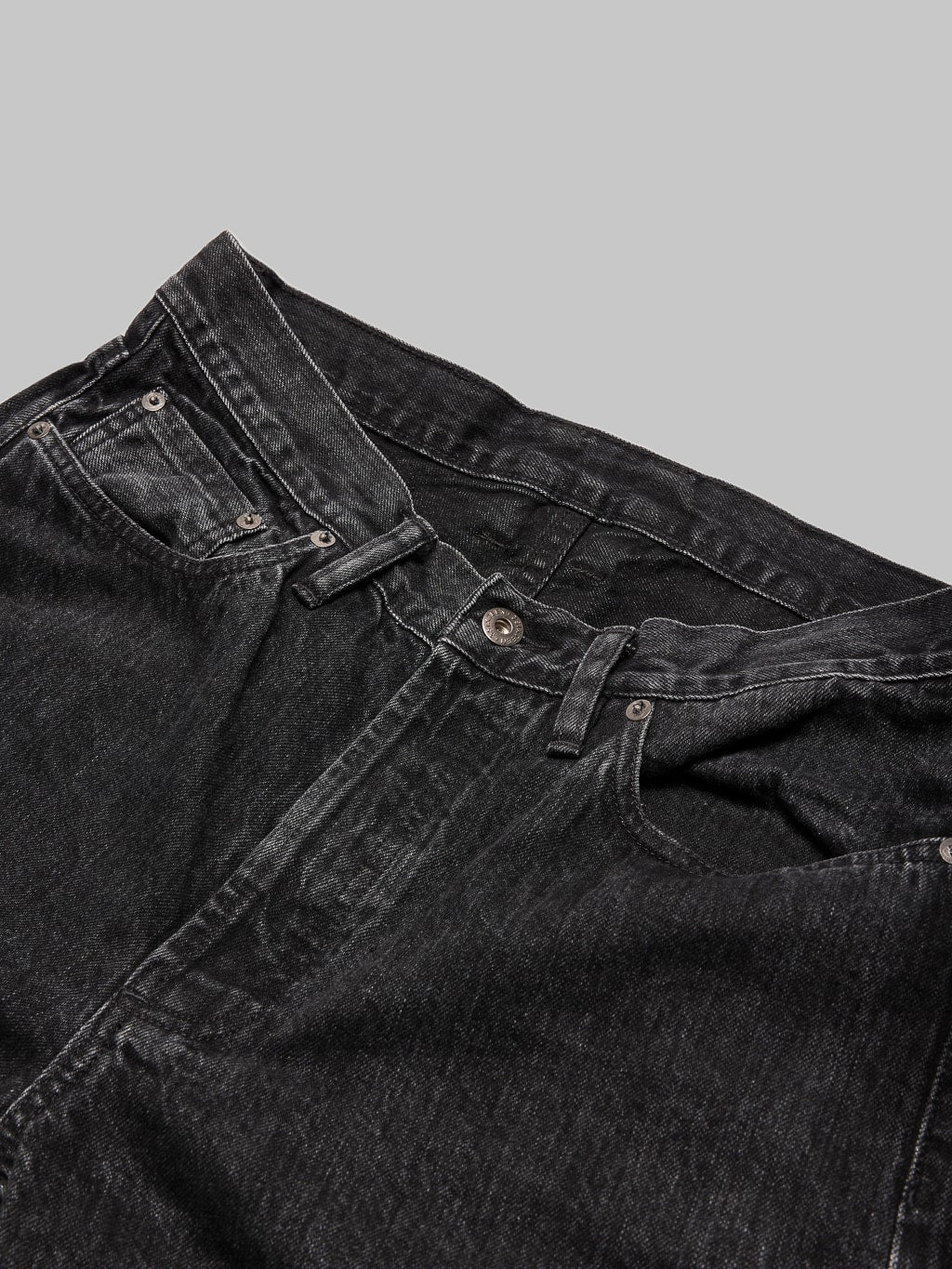 3sixteen CT-222xs Stonewashed Double Black Classic Tapered Jeans - Image 14