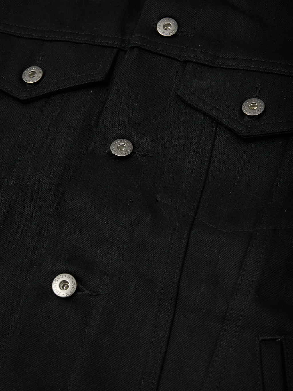 3sixteen Type 3s Denim Jacket Double Black - Image 16