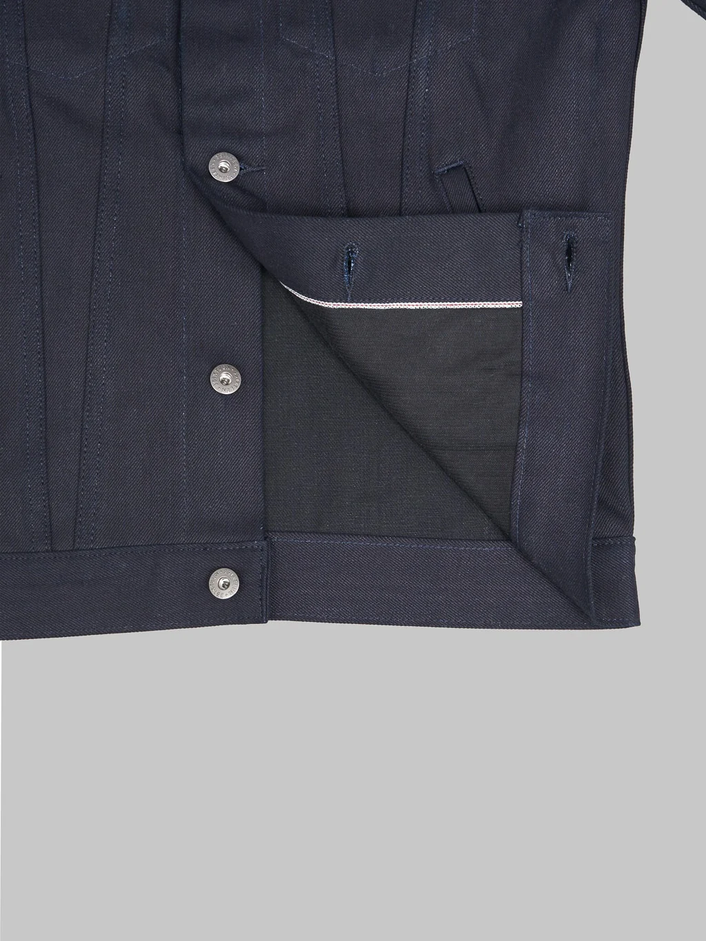 3sixteen Type 3s Denim Jacket Shadow Selvedge - Image 10