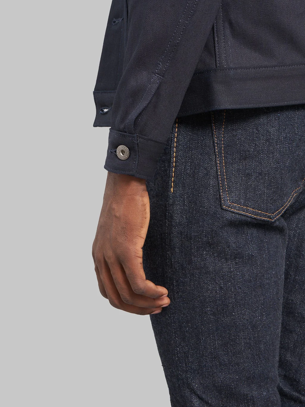 3sixteen Type 3s Denim Jacket Shadow Selvedge - Image 5