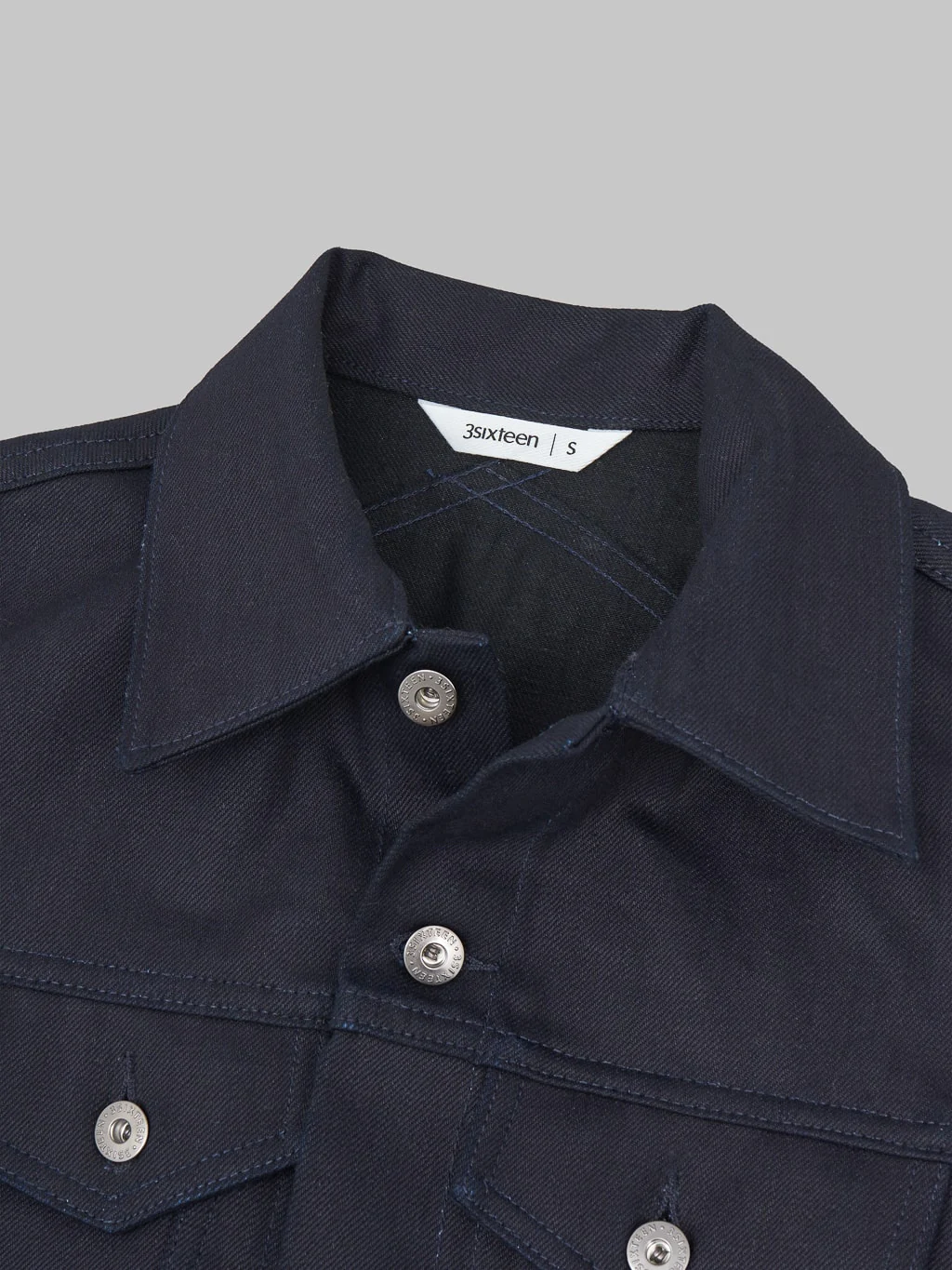 3sixteen Type 3s Denim Jacket Shadow Selvedge - Image 8