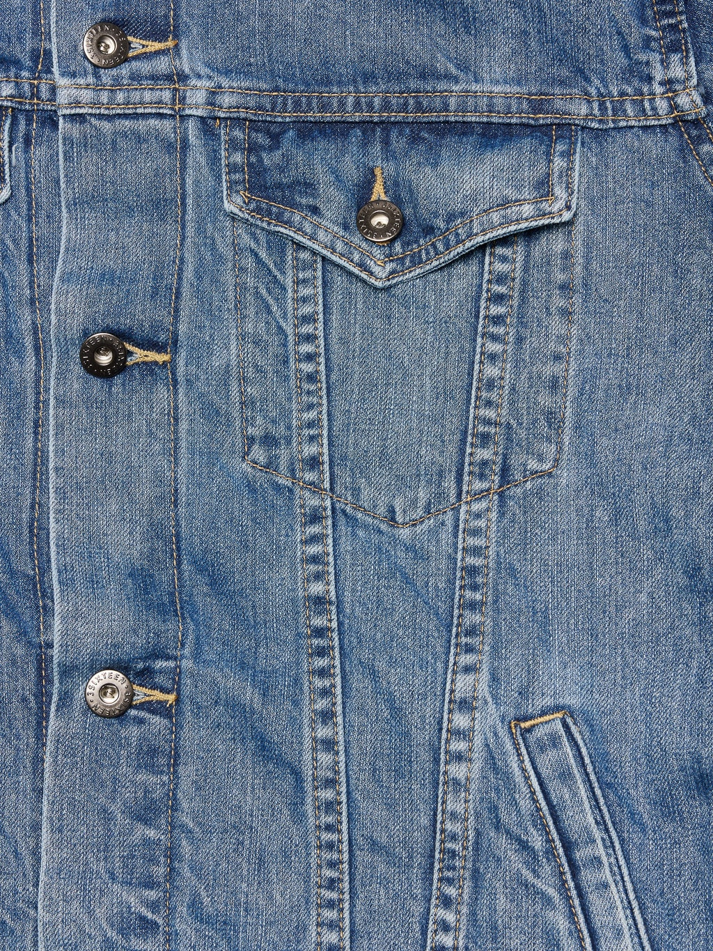 3sixteen Type 3s Denim Jacket Washed 101x - Image 12