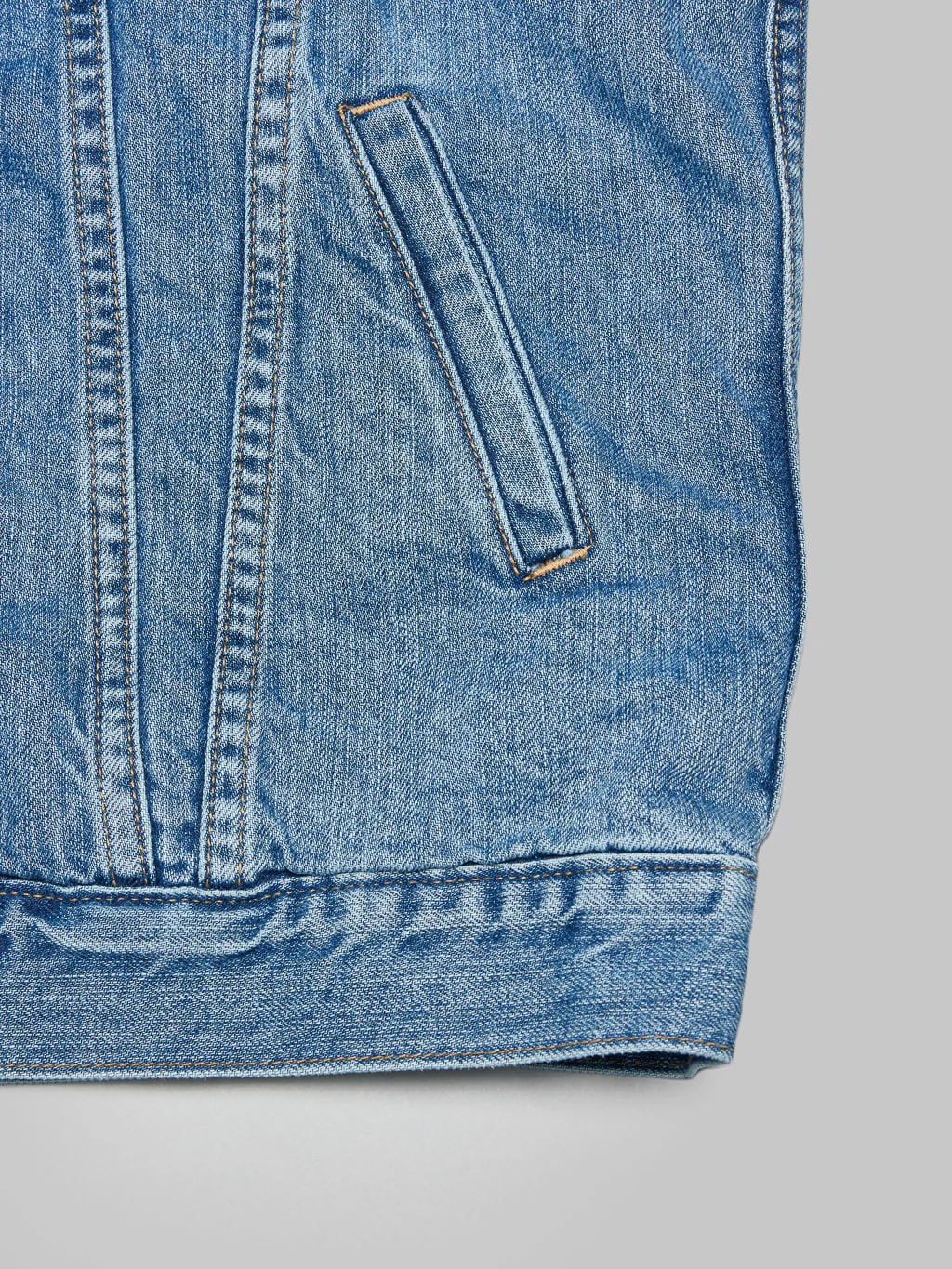 3sixteen Type 3s Denim Jacket Washed 101x - Image 16