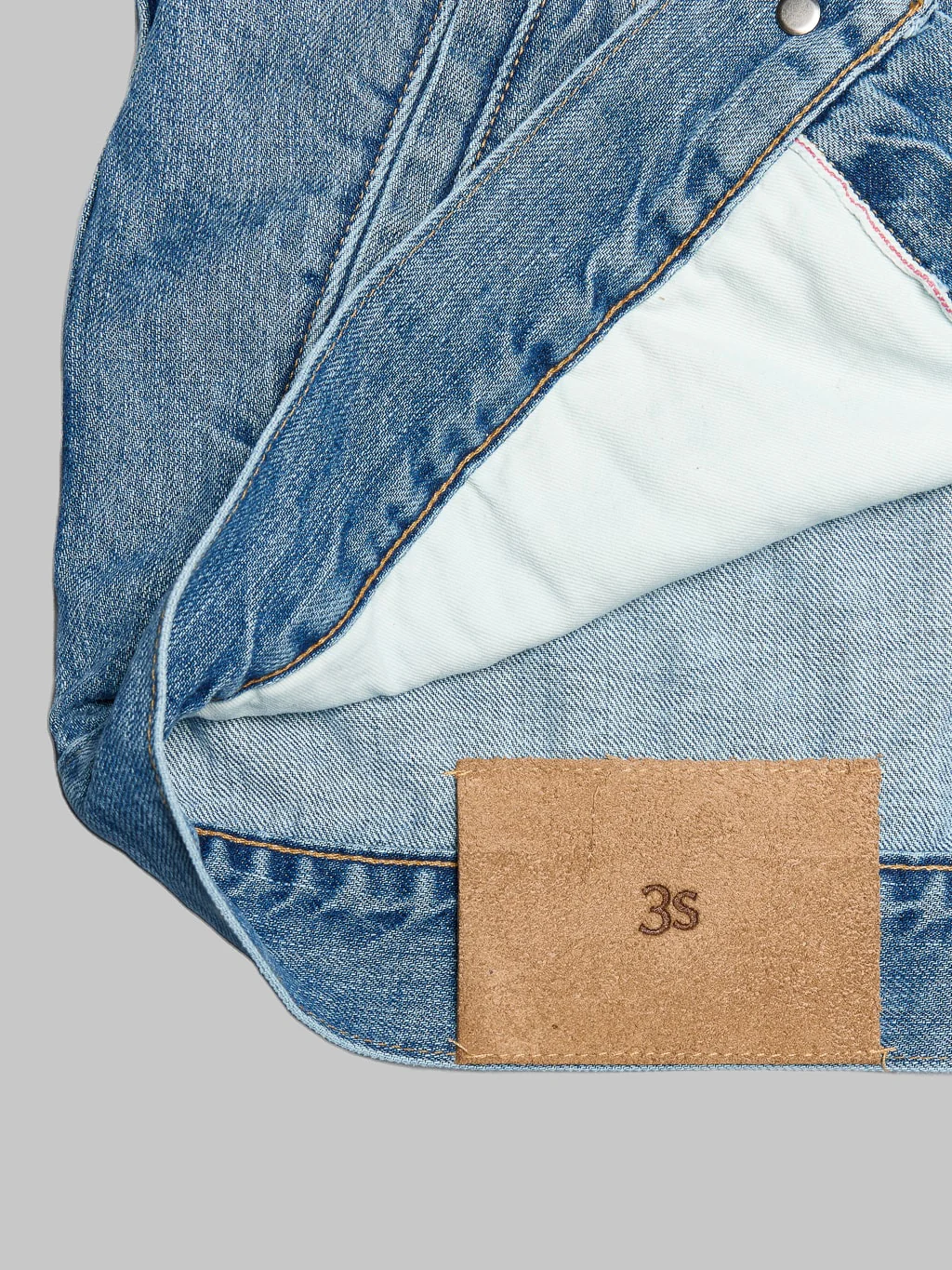 3sixteen Type 3s Denim Jacket Washed 101x - Image 17