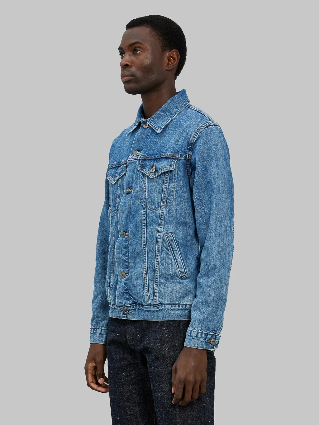 3sixteen Type 3s Denim Jacket Washed 101x - Image 3