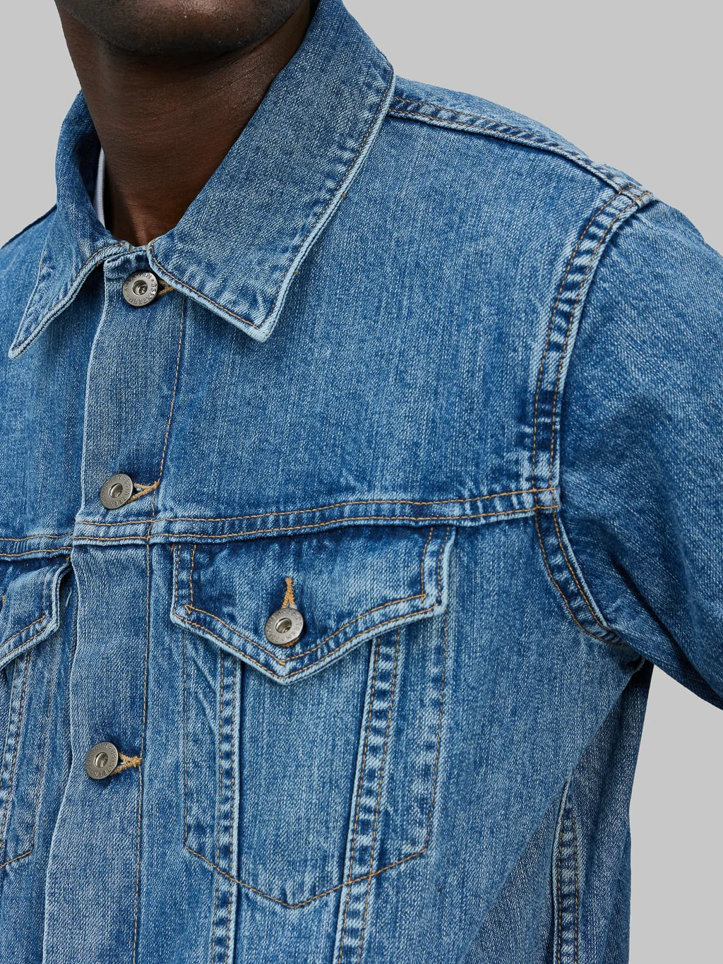 3sixteen Type 3s Denim Jacket Washed 101x - Image 5
