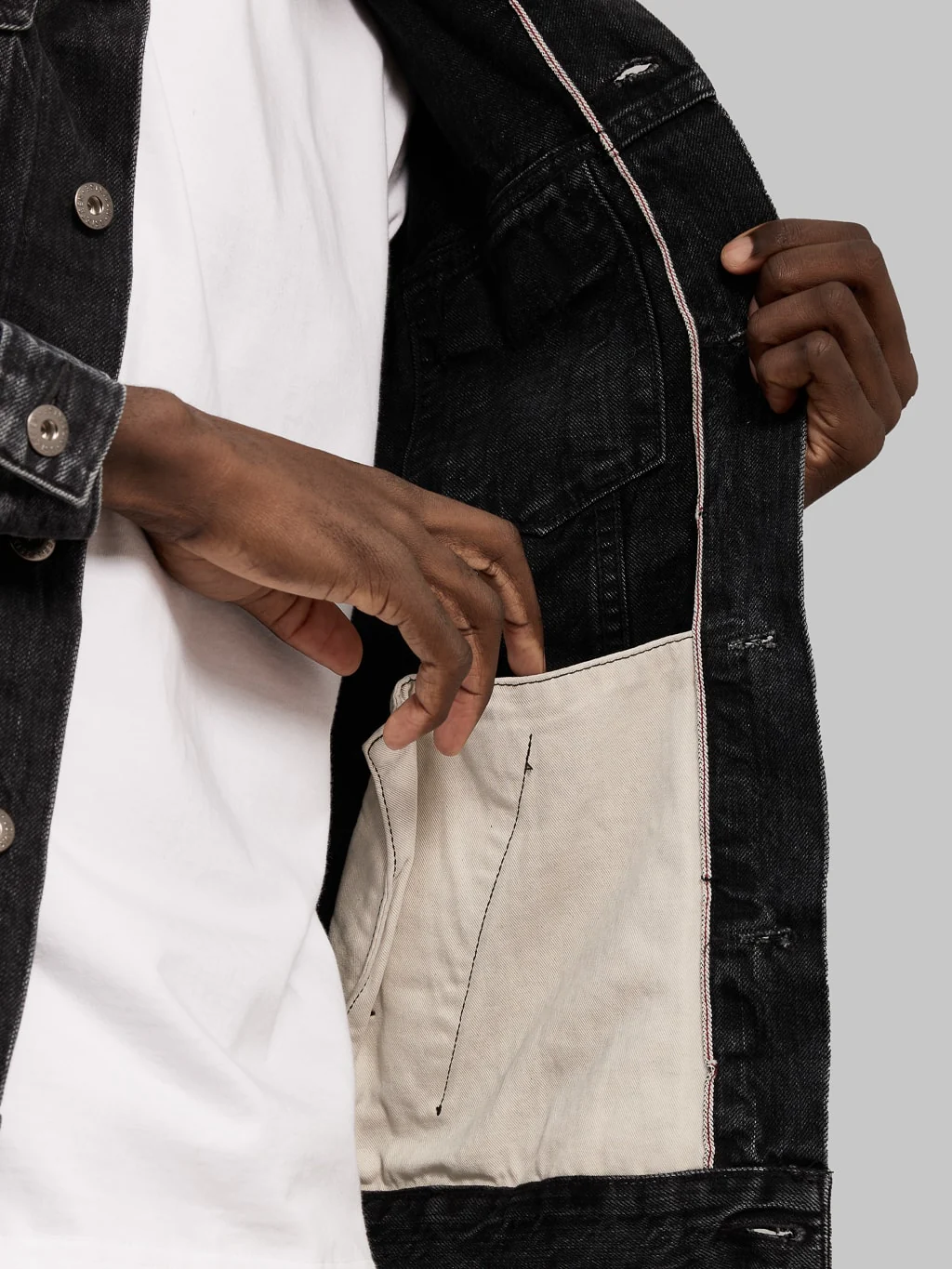 3sixteen Type 3s Denim Jacket Washed 222x - Image 7