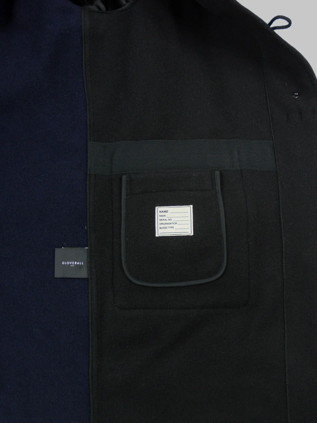 3sixteen x Gloverall Two-Tone Monty Duffle Coat - Image 17