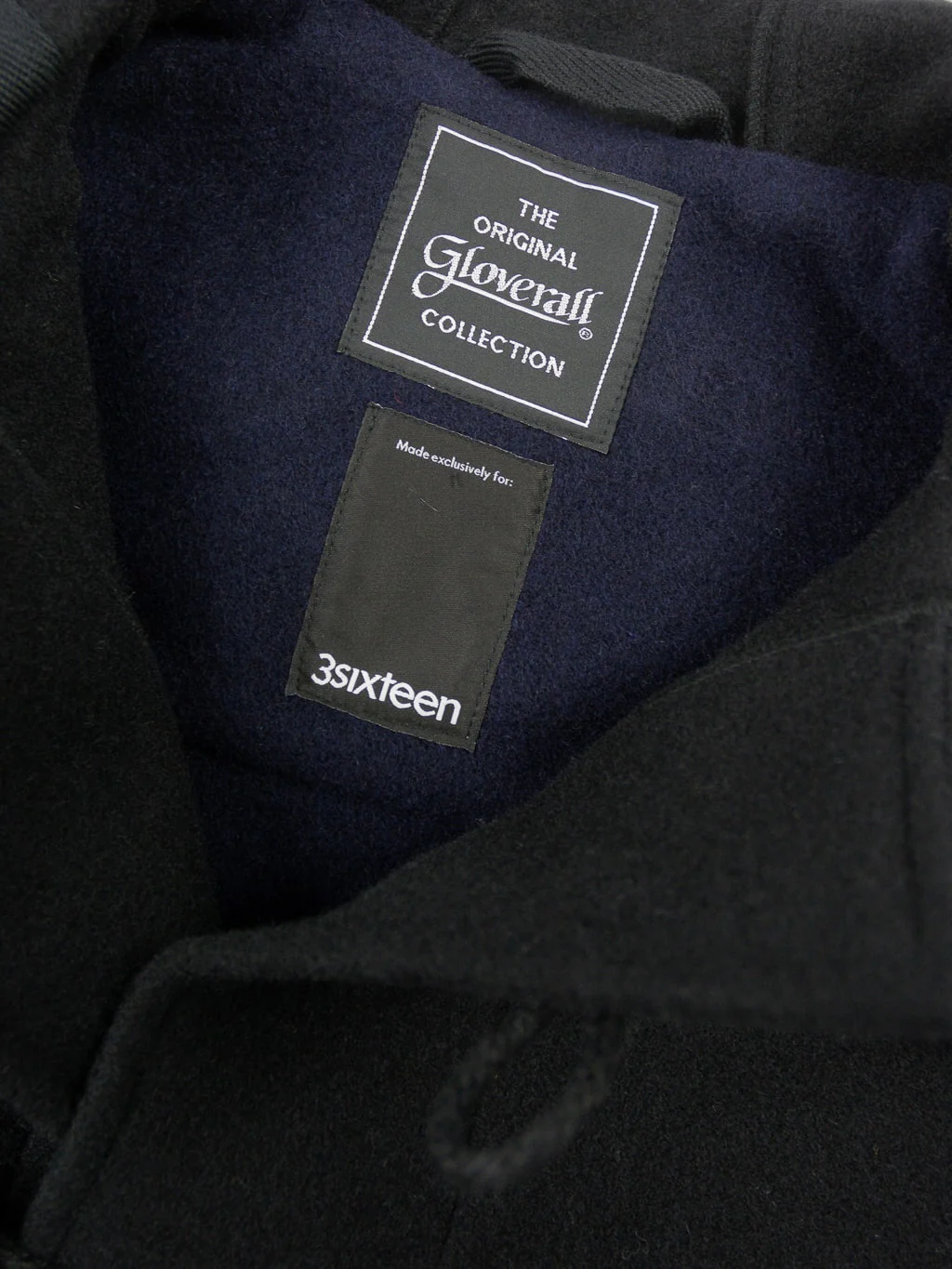 3sixteen x Gloverall Two-Tone Monty Duffle Coat - Image 19