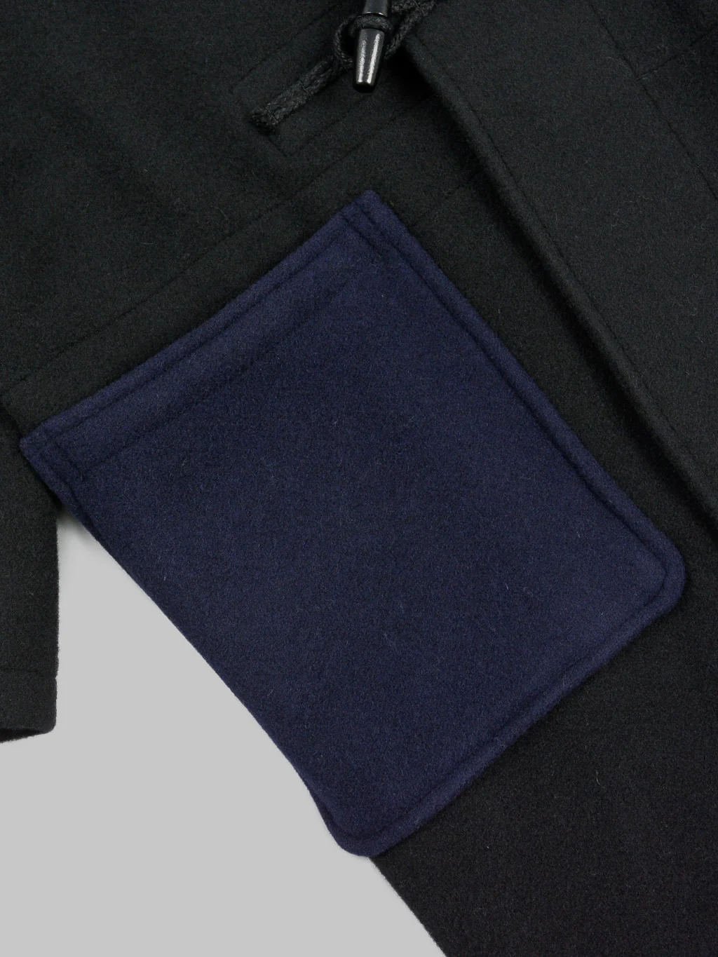 3sixteen x Gloverall Two-Tone Monty Duffle Coat - Image 20