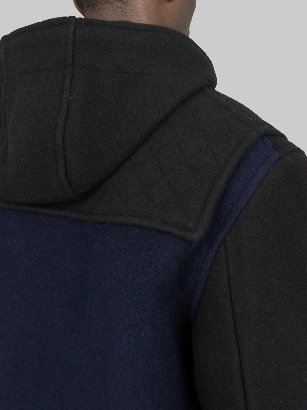 3sixteen x Gloverall Two-Tone Monty Duffle Coat - Image 7