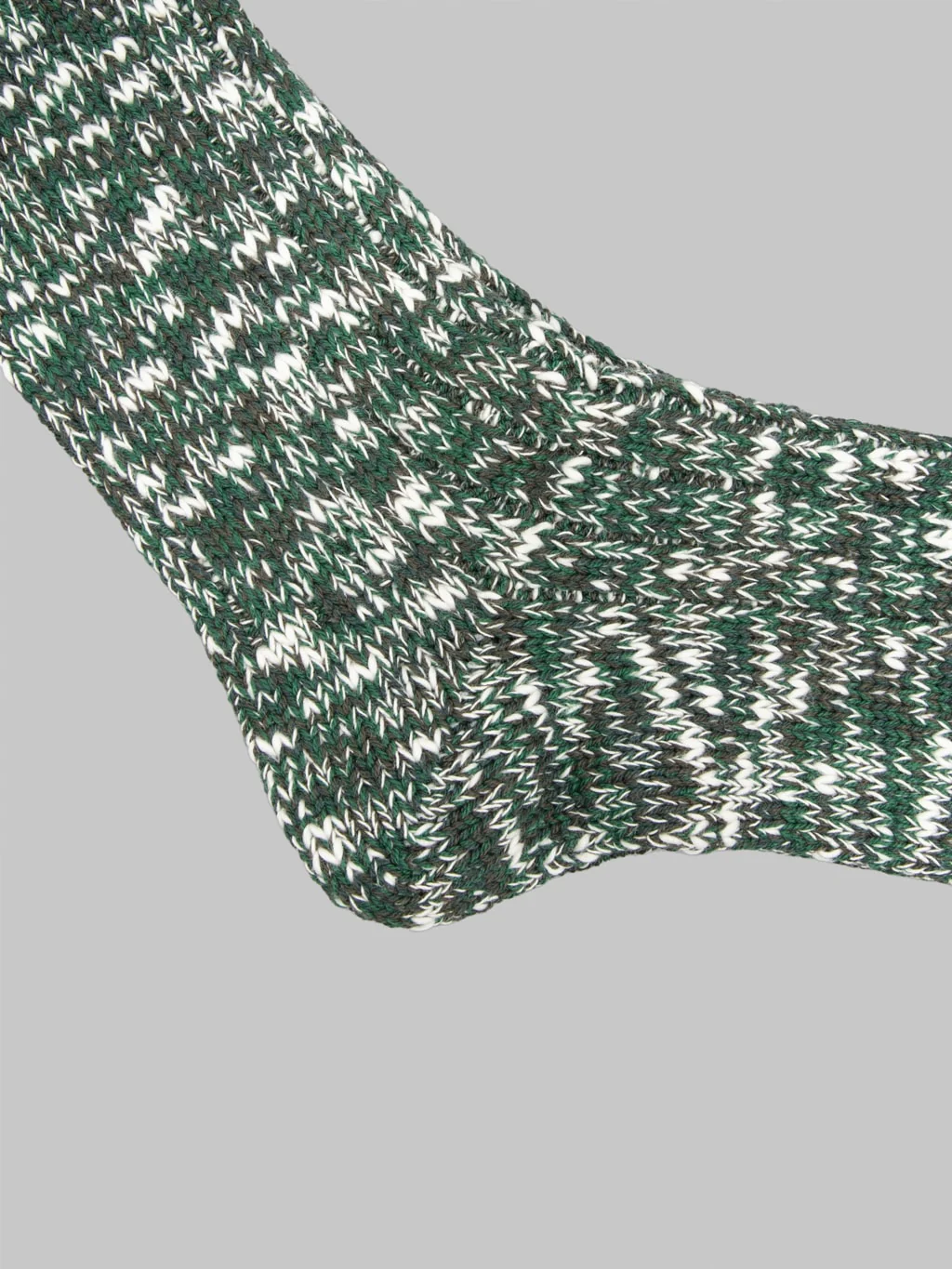 Anonymous Ism Classic Slub Crew Socks Moss - Image 5