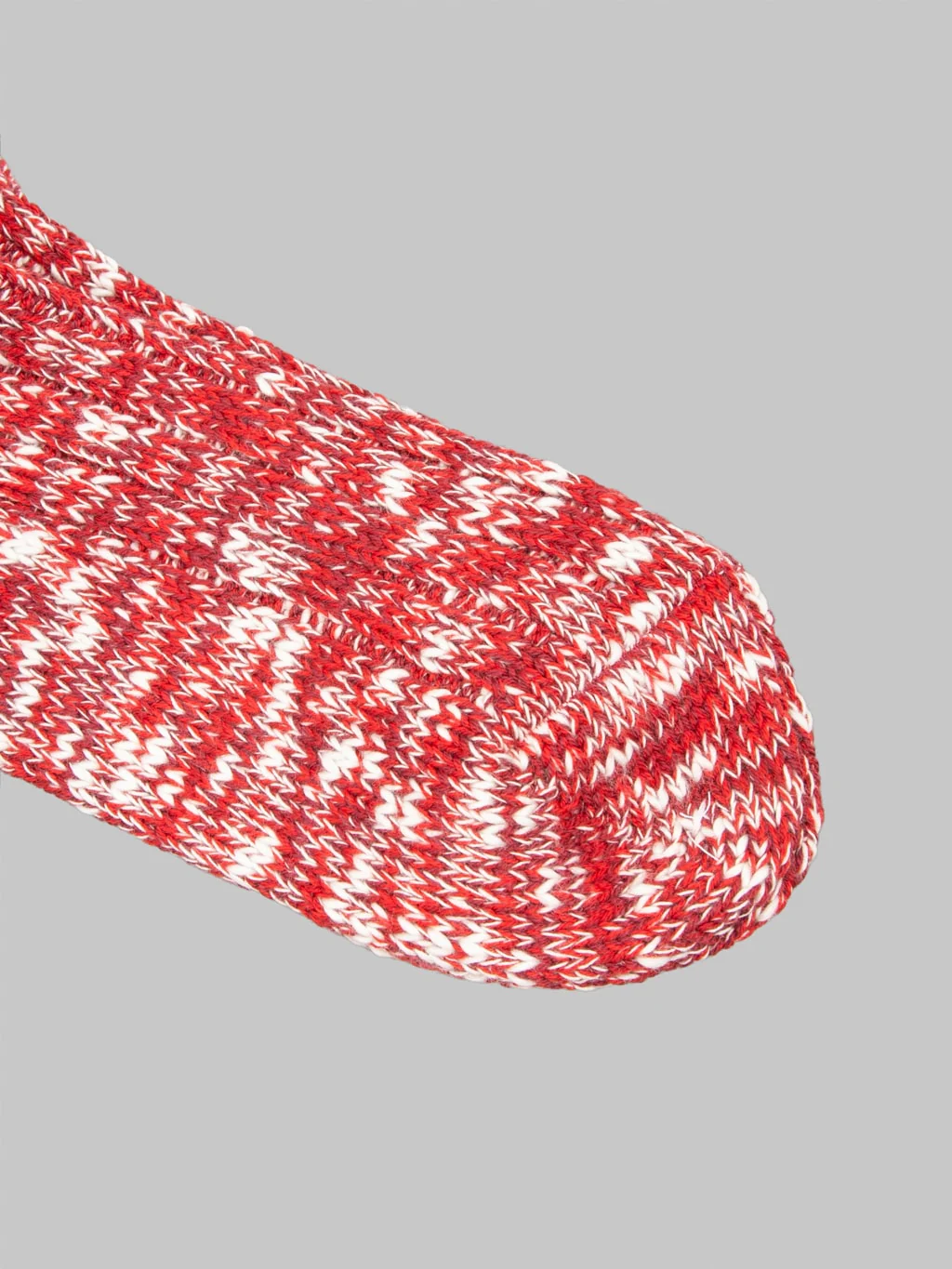 Anonymous Ism Classic Slub Crew Socks Red - Image 3