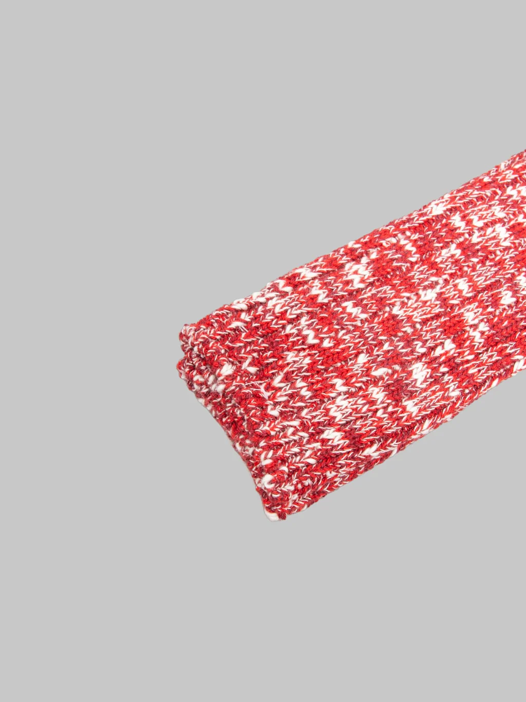 Anonymous Ism Classic Slub Crew Socks Red - Image 4