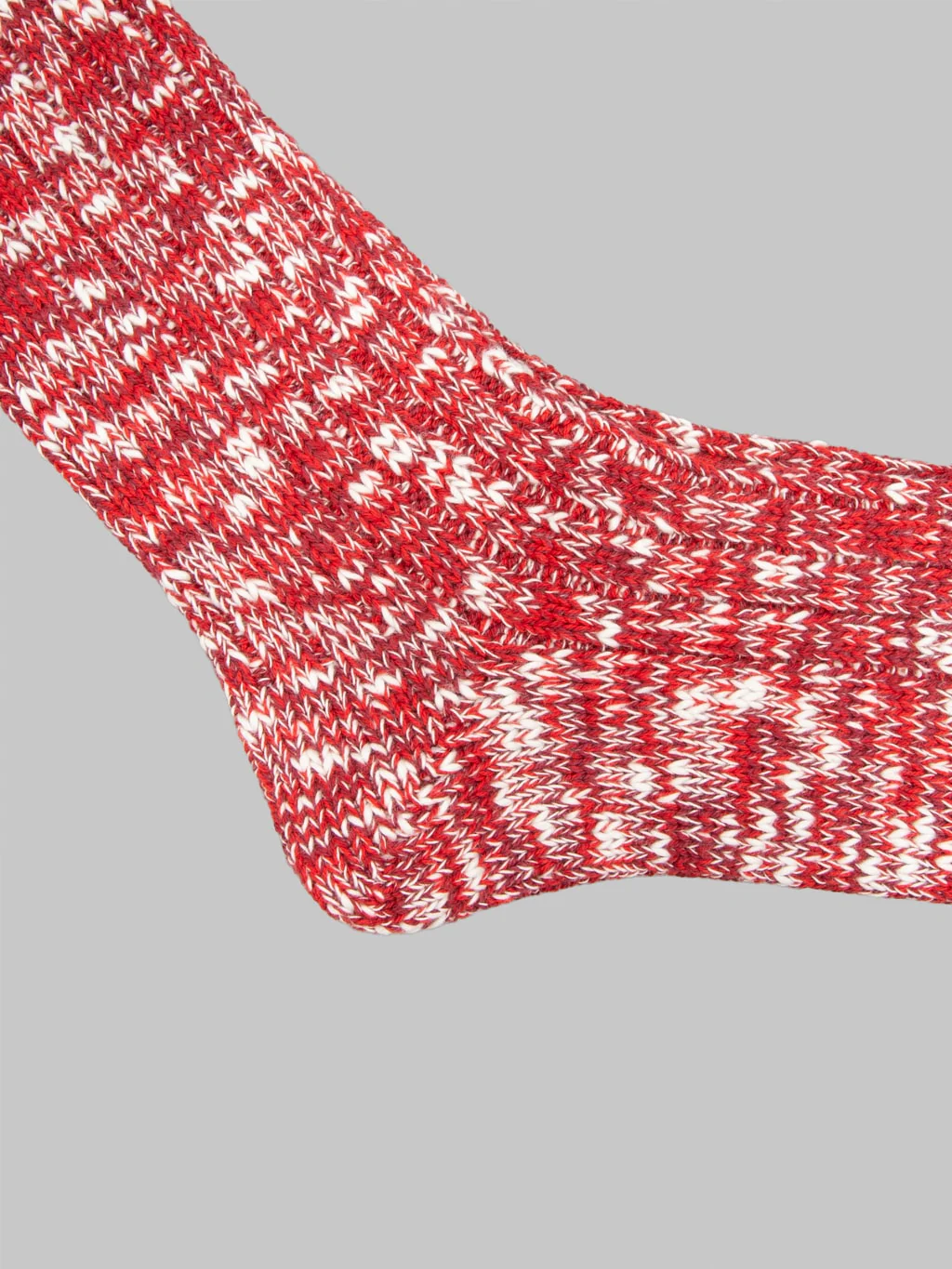 Anonymous Ism Classic Slub Crew Socks Red - Image 5