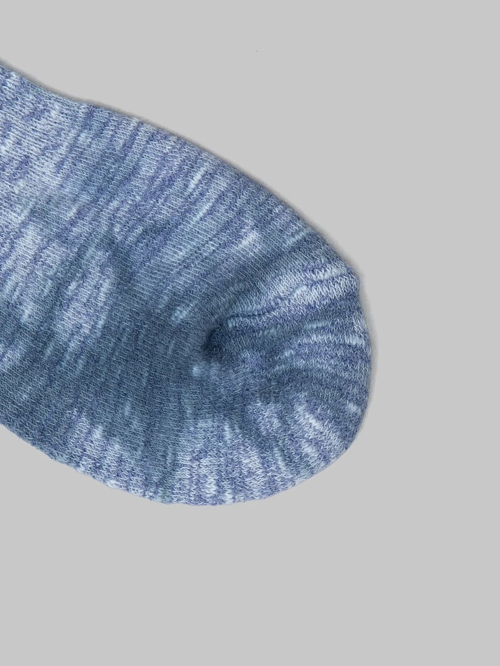 Anonymous Ism Uneven Dyed Sports Socks Navy - Image 3