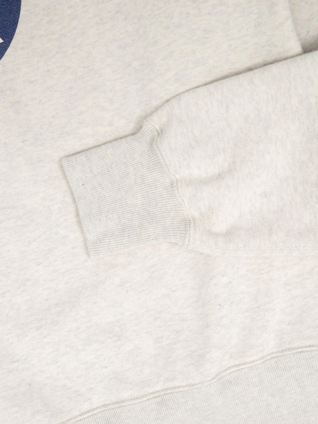 Buzz Rickson's BR69507 Freedom Sleeve Logo Sweatshirt Oatmeal - Image 11