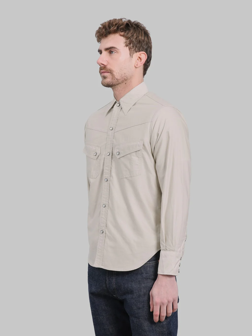 Deluxeware 7501 Northerner Shirt Grey Ivory - Image 3
