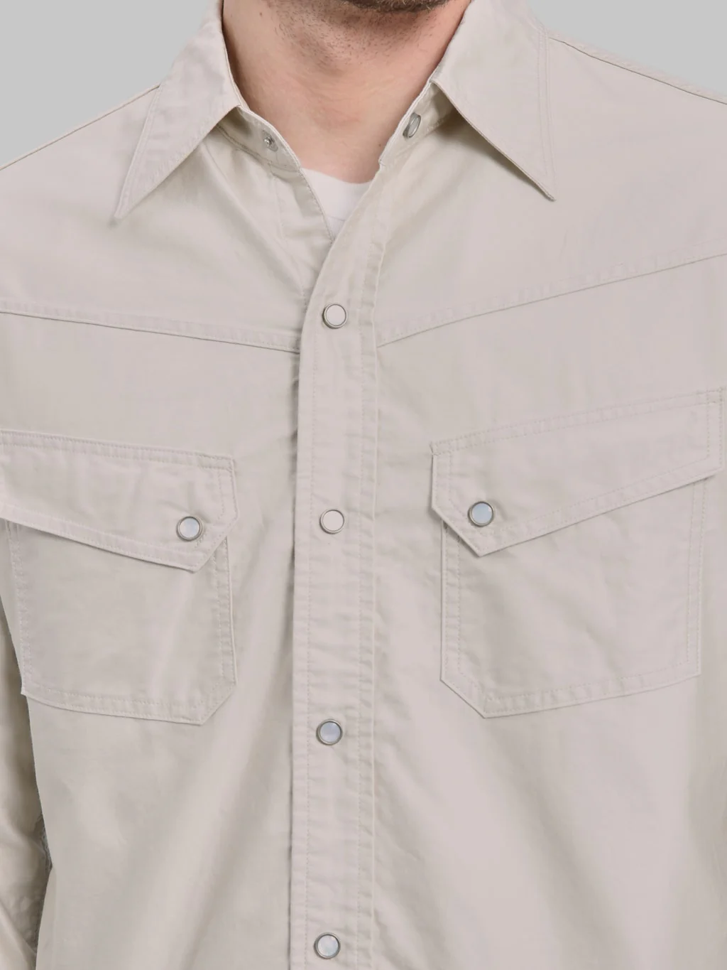 Deluxeware 7501 Northerner Shirt Grey Ivory - Image 4