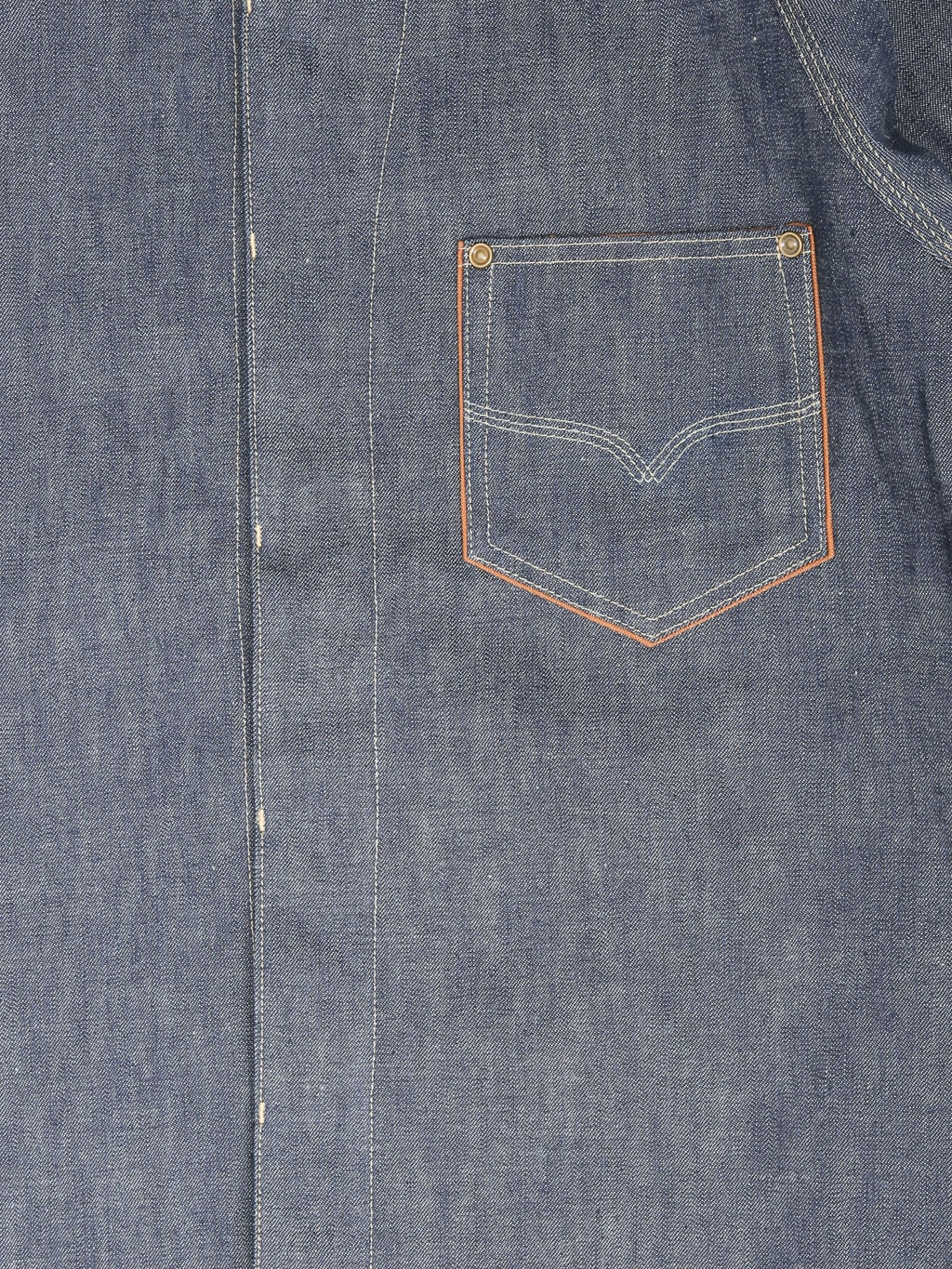 Deluxeware 7640 1940's Denim Shirt - Image 12