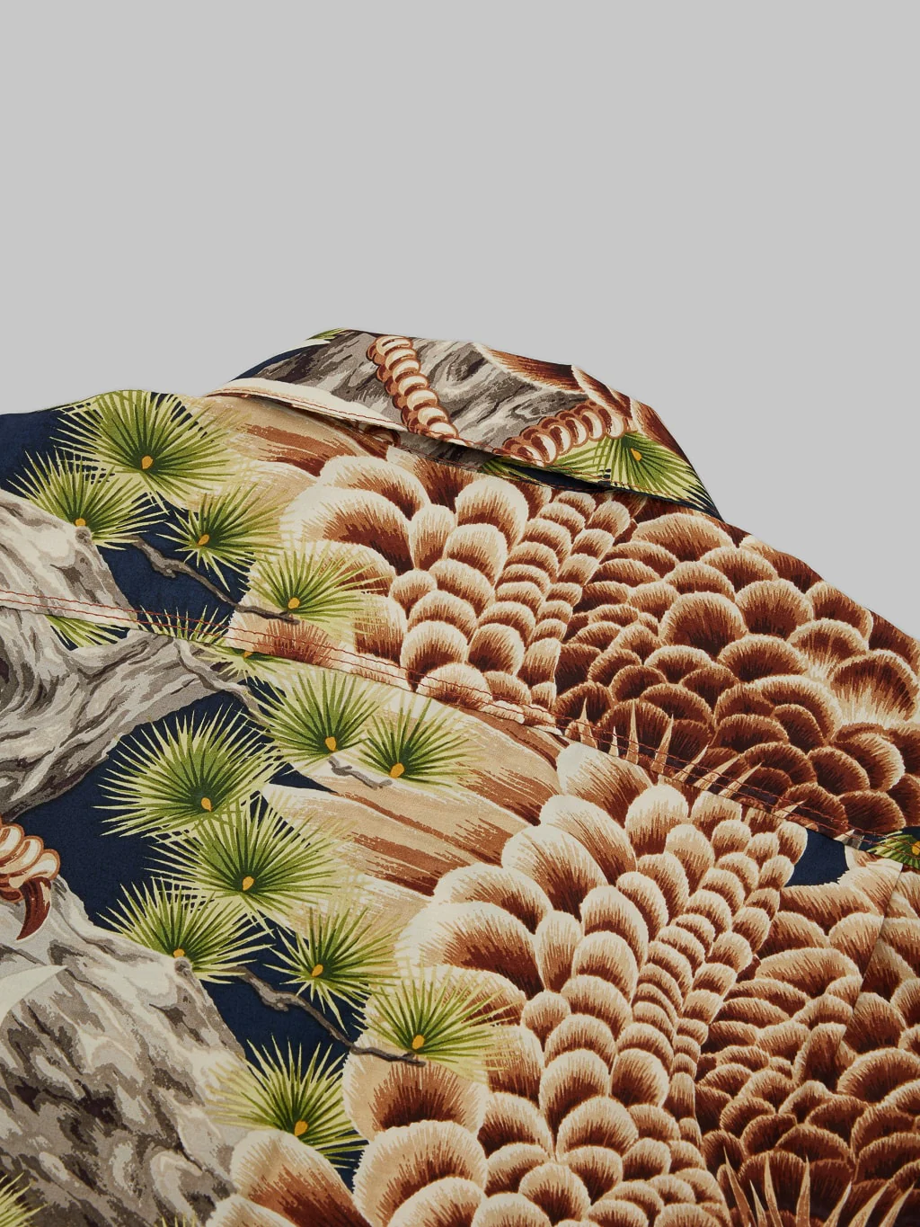 Freenote Cloth Hawaiian Navy Hawk Shirt - Image 12