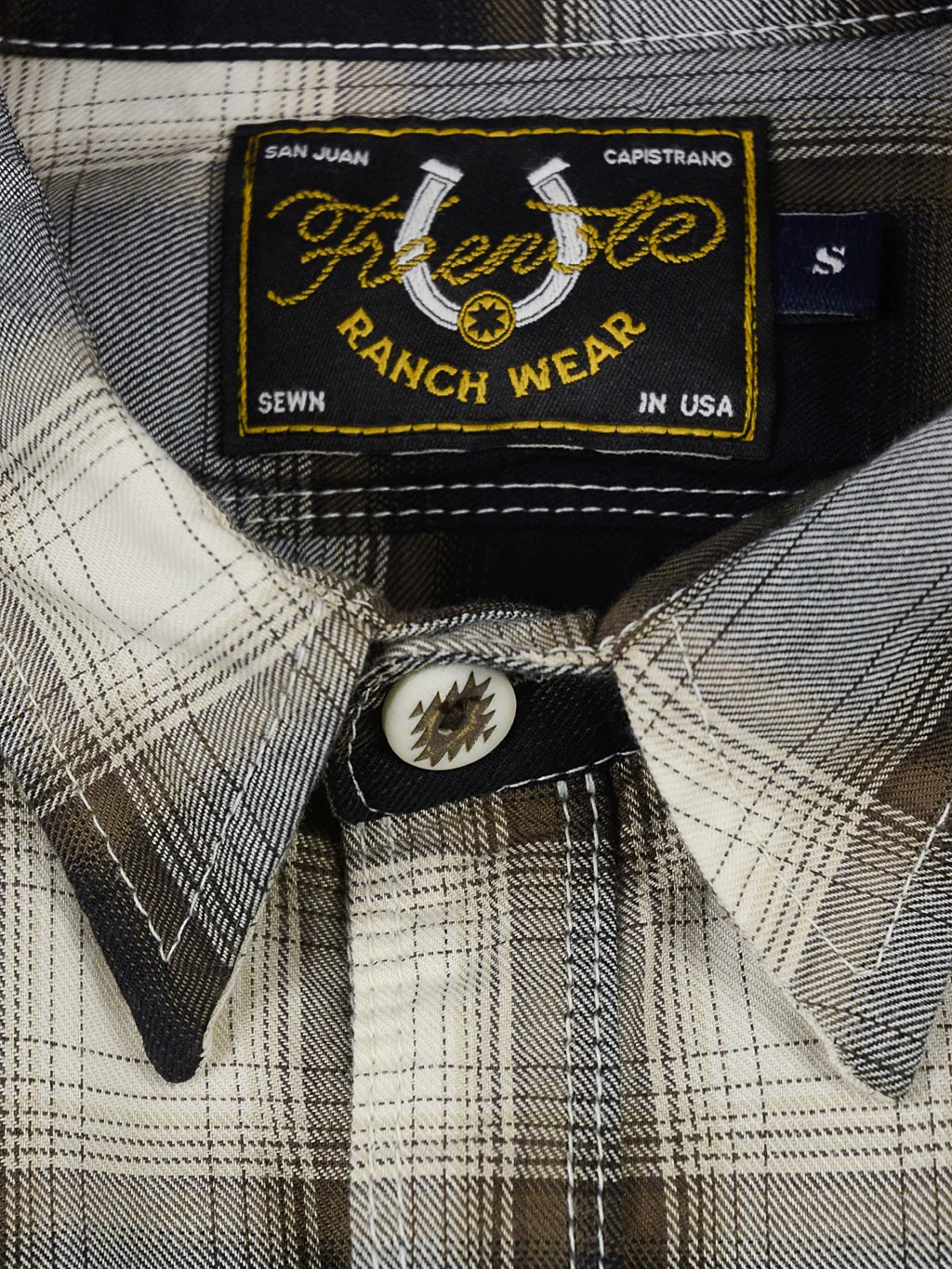 Freenote Cloth Lancaster Black Shadow Plaid Shirt - Image 19