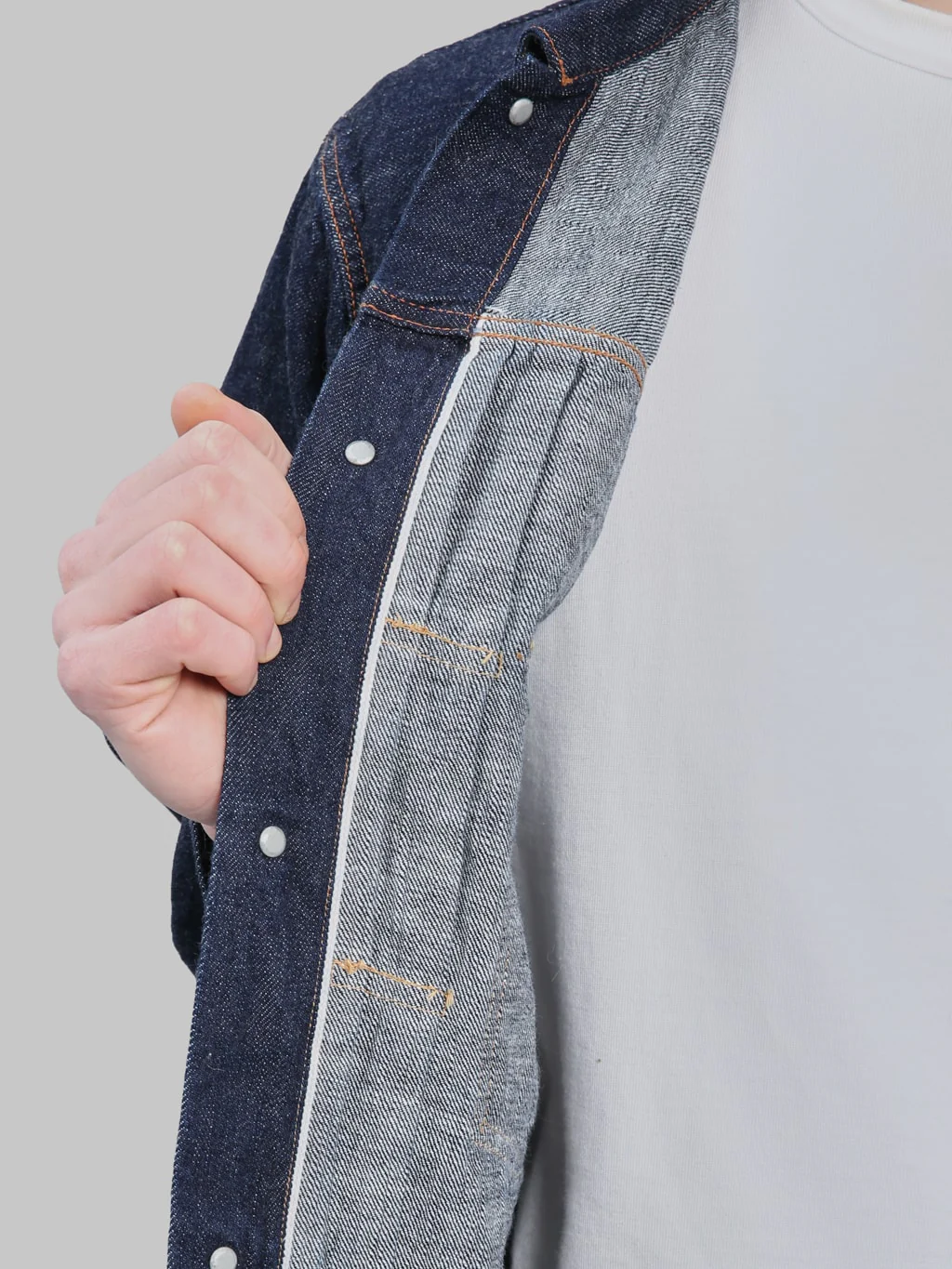 Fullcount 2102SSW 11.5oz Type II  Denim Jacket (Super Smooth) - Image 6