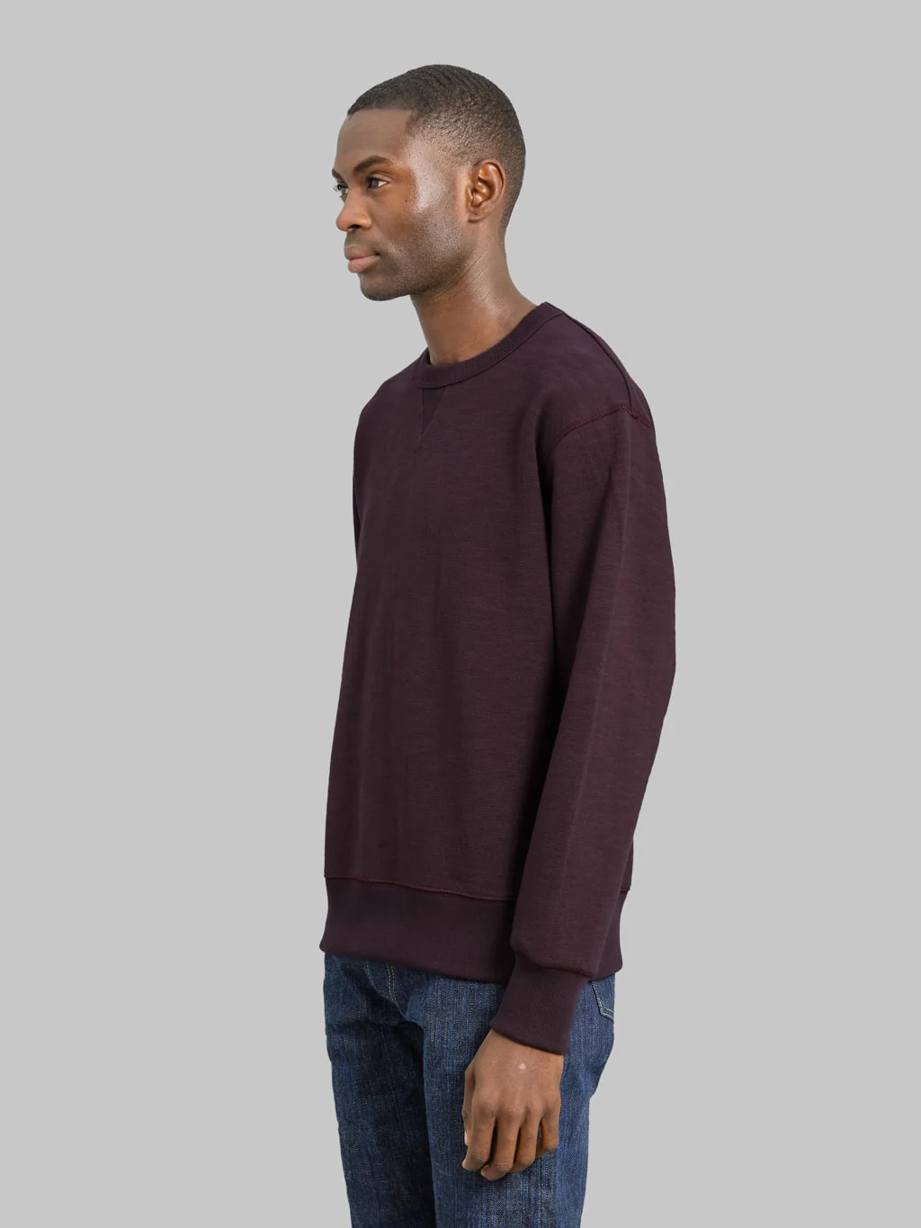 Jackman GG Sweat Crewneck Mauve Wine - Image 3