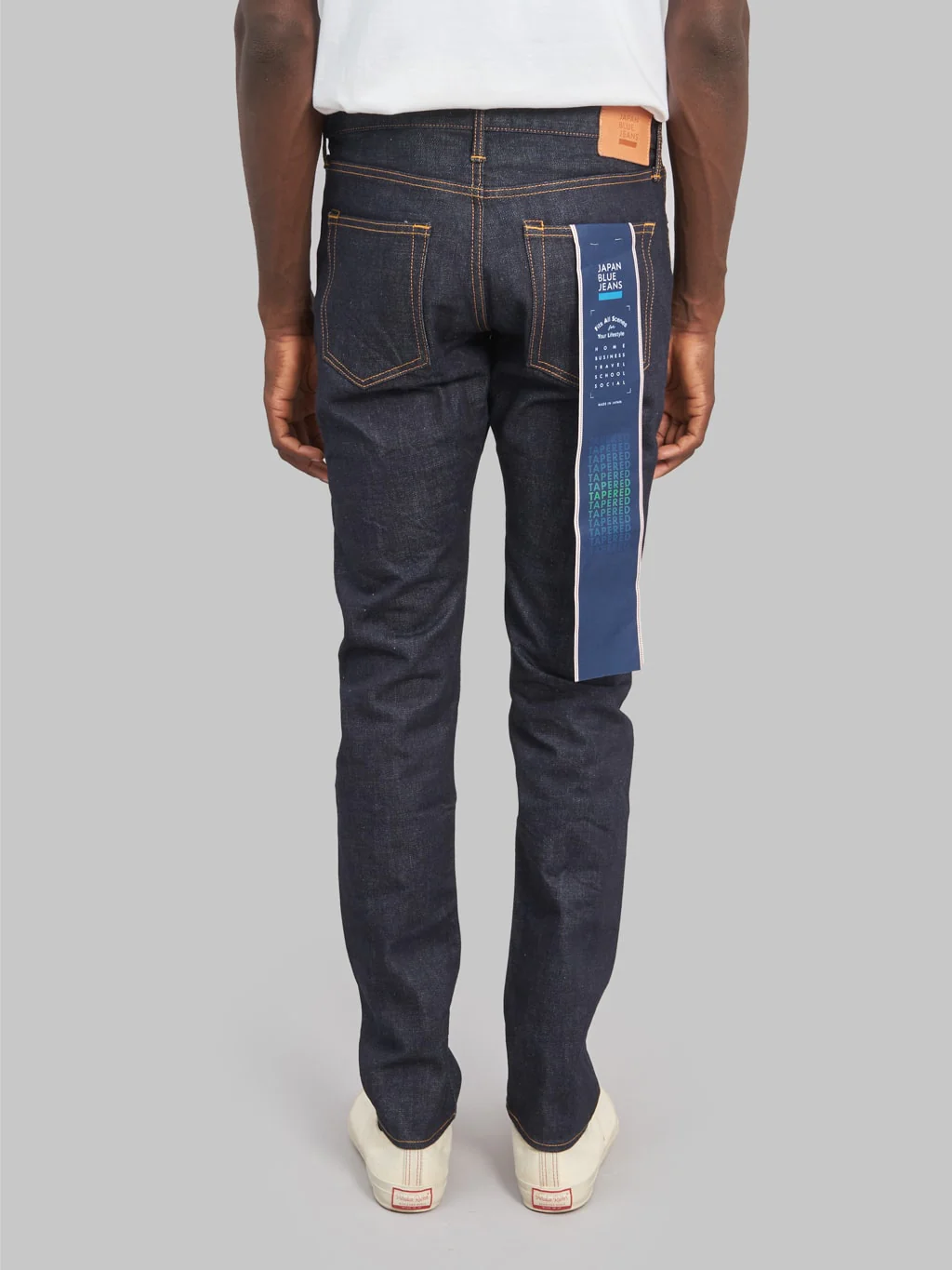 Japan Blue J201 14.8oz US Cotton Circle Tapered Jeans - Image 4