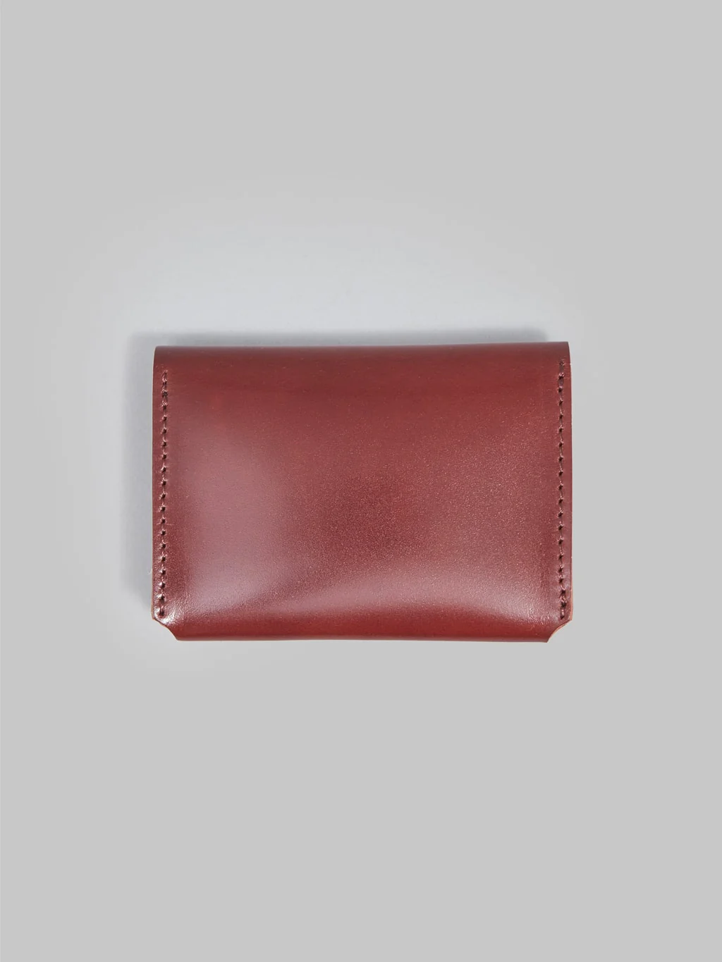 Kobashi Studio Cordovan Card Case Red Brown - Image 3