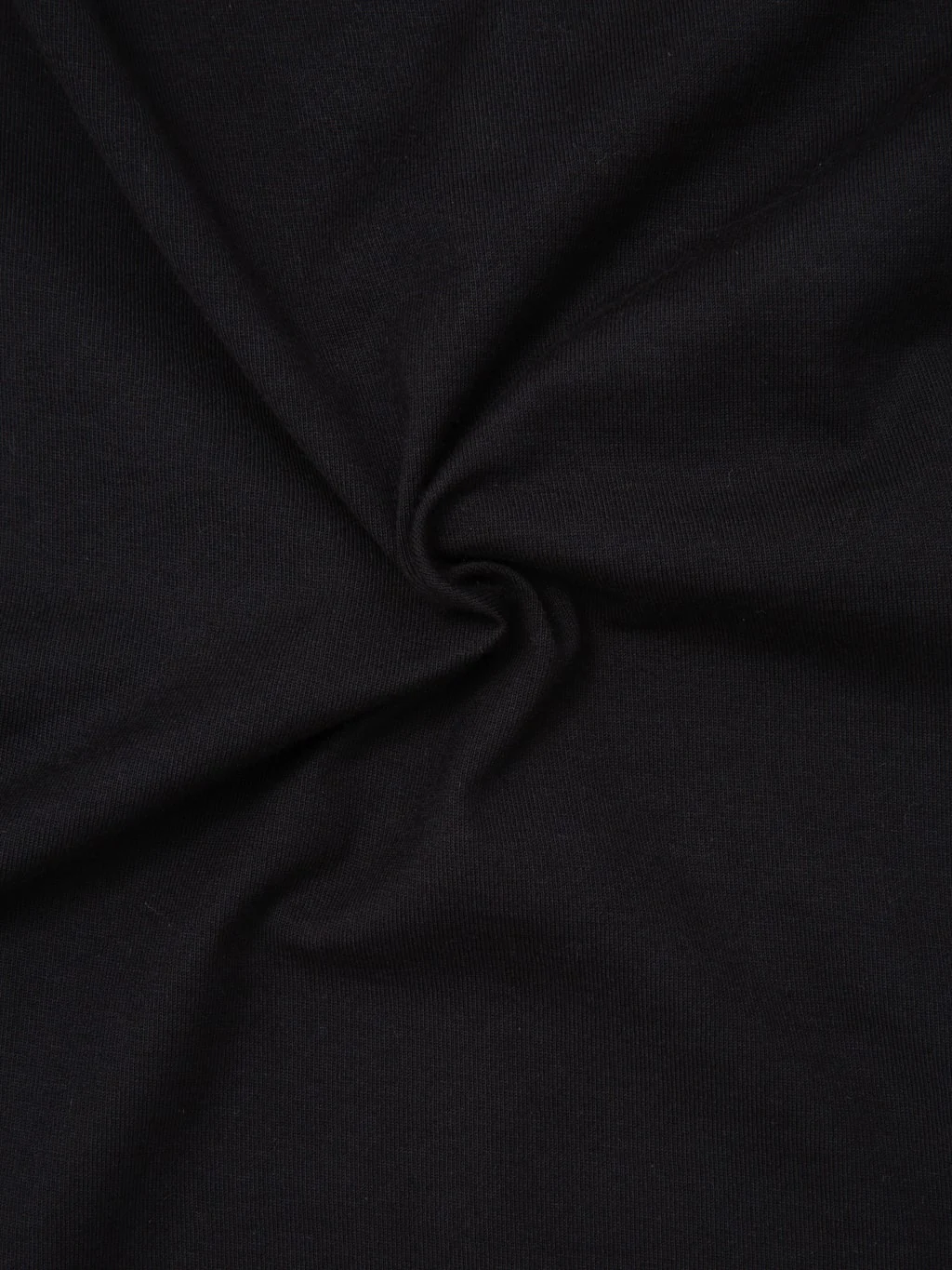 Merz b. Schwanen 2M15C Sturdy Jersey 6.8oz Crewneck Cropped Classic Fit T-Shirt Deep Black - Image 11