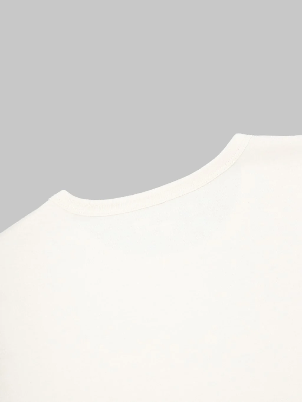 Merz b. Schwanen 2M15C Sturdy Jersey 6.8oz Crewneck Cropped Classic Fit T-Shirt Nature - Image 10