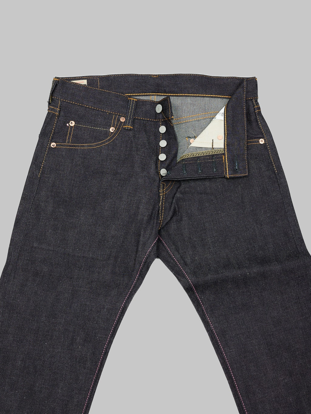 Momotaro 0306-12 12oz Tight Tapered Jeans - Image 9