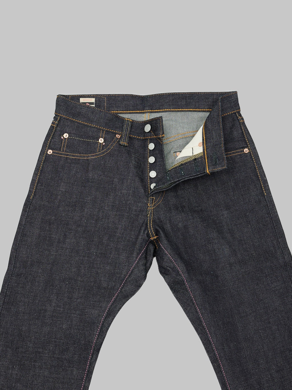 Momotaro 0405-V 15.7oz High Tapered Jeans - Image 10