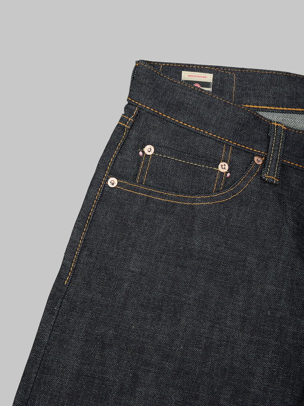 Momotaro 0405-V 15.7oz High Tapered Jeans - Image 15