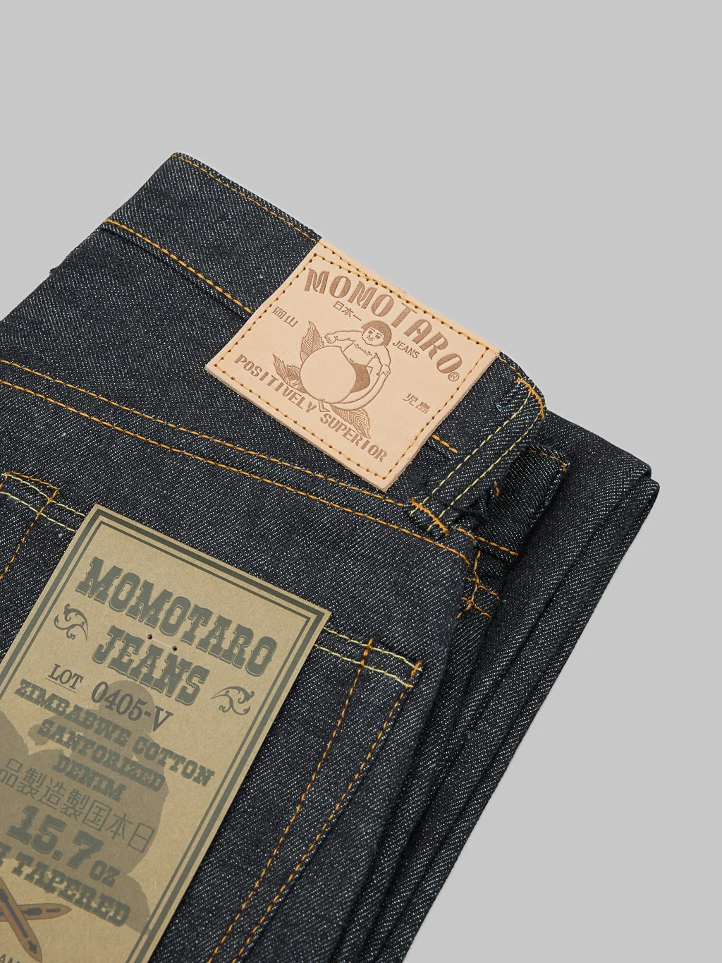 Momotaro 0405-V 15.7oz High Tapered Jeans - Image 17