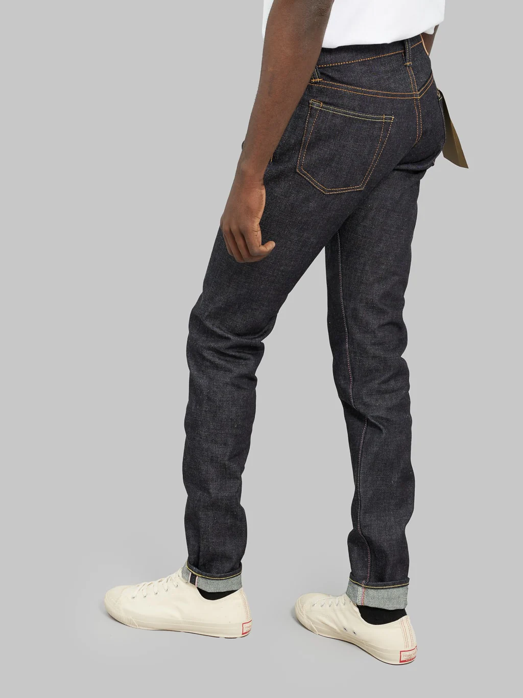 Momotaro 0405-V 15.7oz High Tapered Jeans - Image 5