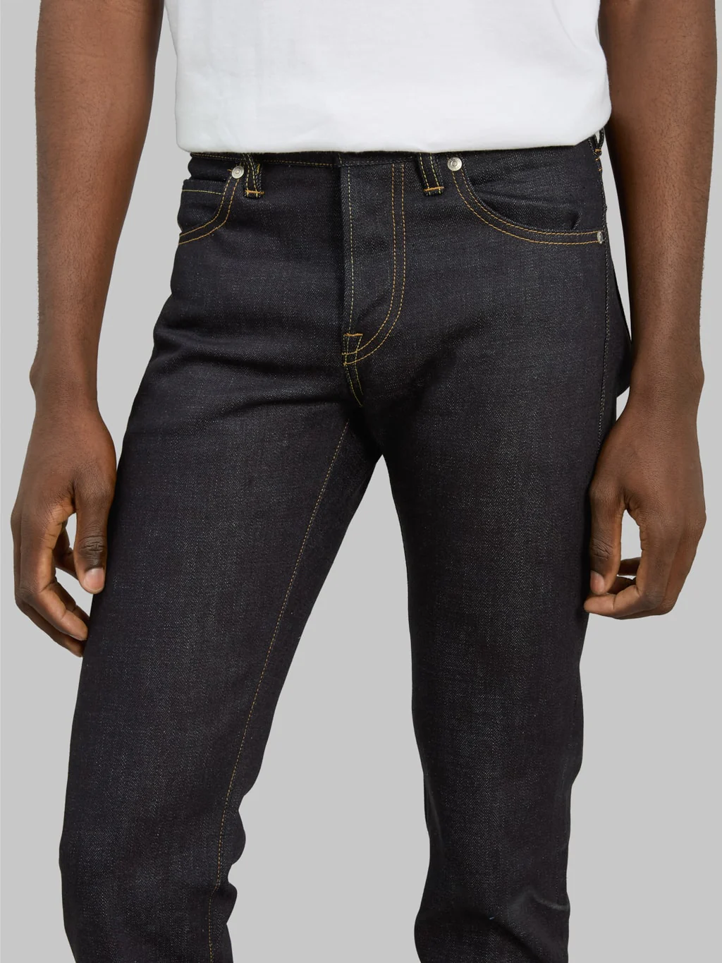 Momotaro MMJB0300 14.7oz #300 "Standard" Slim Jeans - Image 6