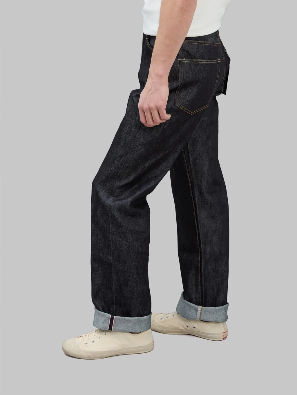 Momotaro MMJZ0102 15oz #100 "Silk" Straight Jeans - Image 5