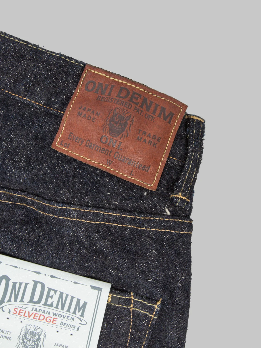 ONI 200 "Asphalt" 20oz Wide Straight Jeans - Image 14