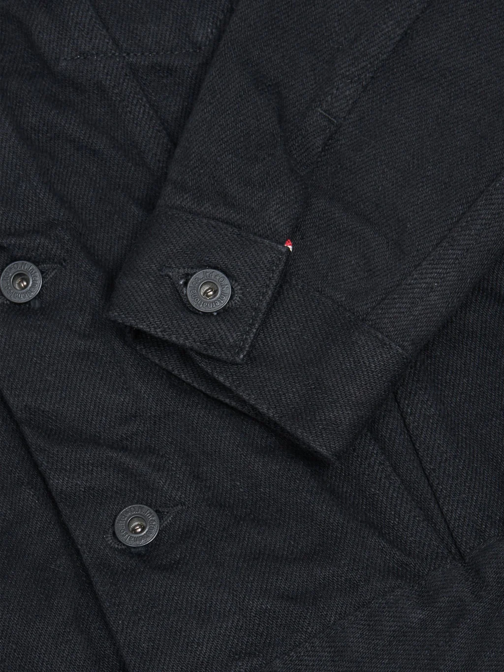 ONI Denim 02527P-ZR-BKBK "Secret Black Denim" 20oz Type III Jacket - Image 15