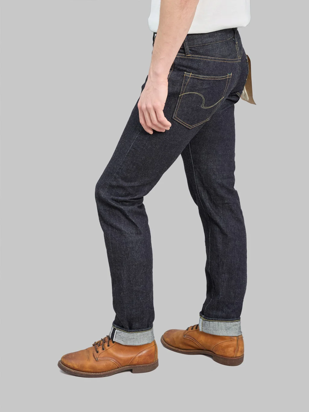 ONI Denim ONI-622 "Low Tension" 15oz Relaxed Tapered Jeans - Image 6