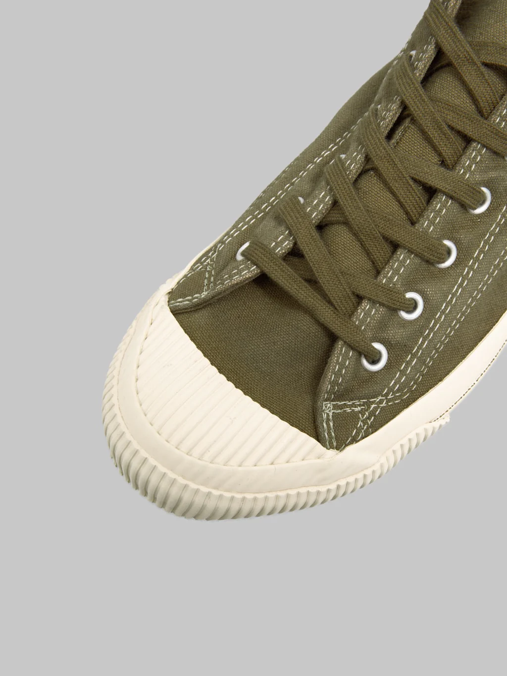 Pras Shellcap Low Iro Sneakers Khaki/Off White - Image 4