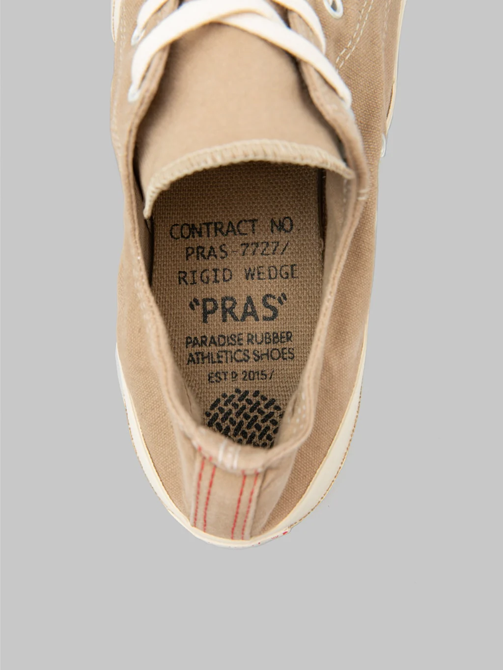 Pras Shellcap Low Iro Sneakers Sand Beige/Off White - Image 7