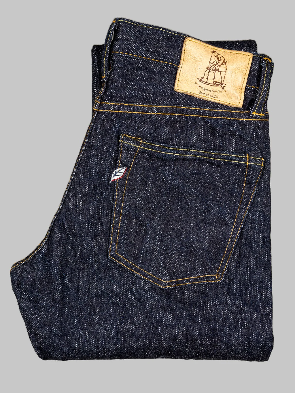 Pure Blue Japan 14oz XX-013 Slim Tapered Jeans - Image 10