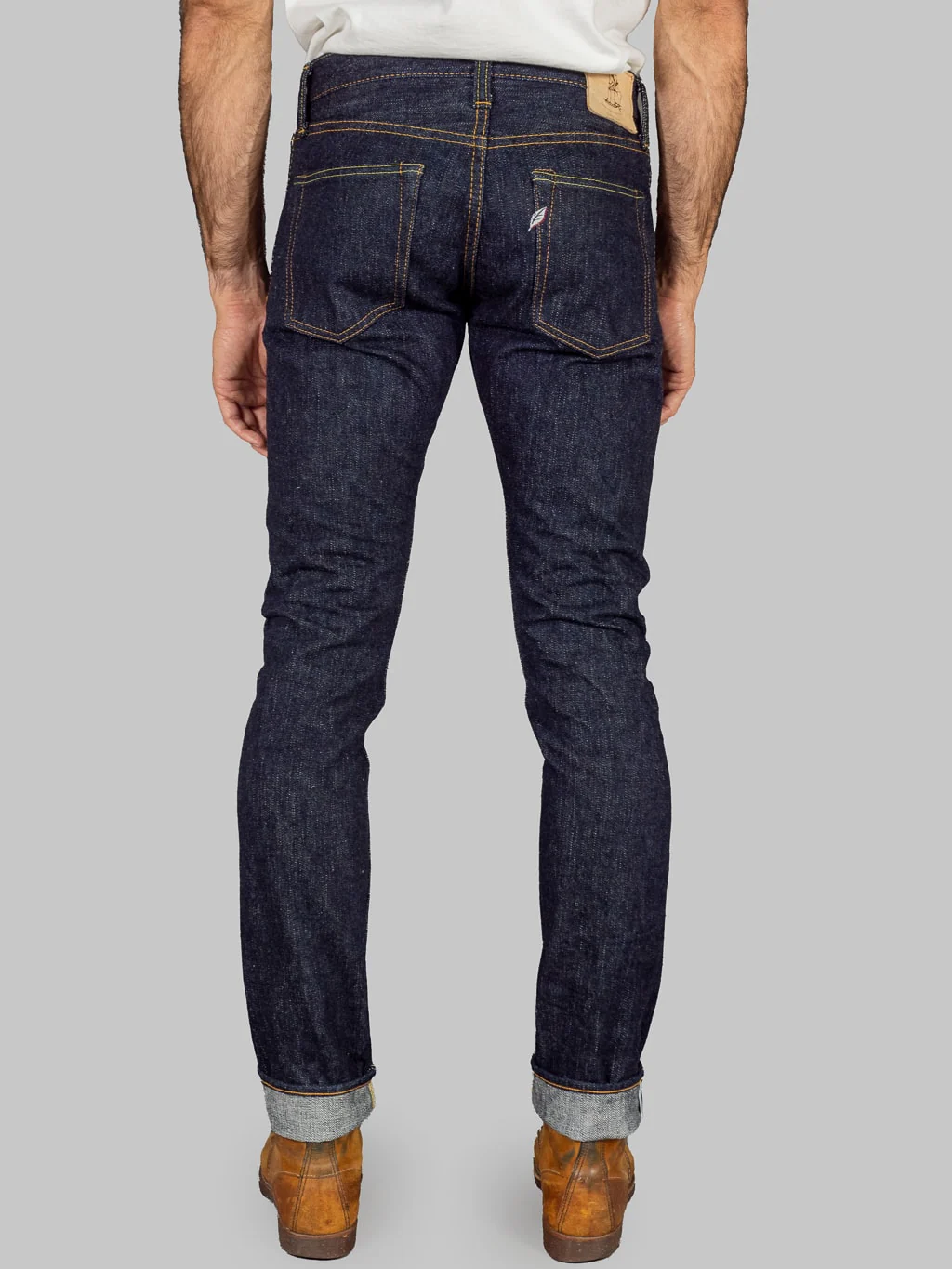 Pure Blue Japan 14oz XX-013 Slim Tapered Jeans - Image 4