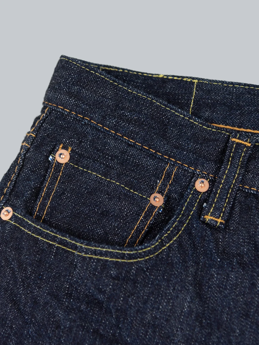 Pure Blue Japan 14oz XX-019 Relaxed Tapered Jeans - Image 20