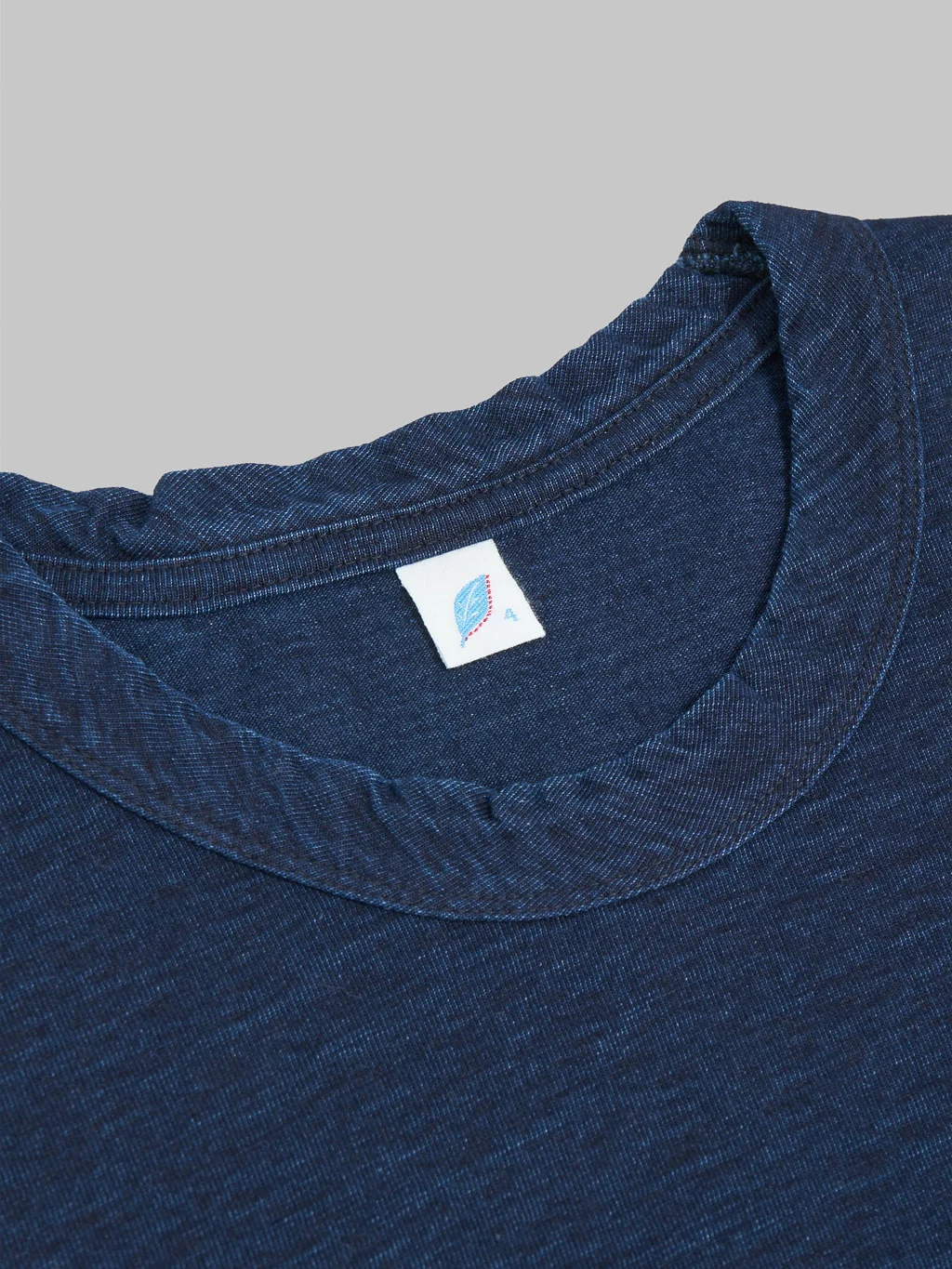 Pure Blue Japan LS5011-D Indigo Dyed Long Sleeve T-Shirt - Image 10